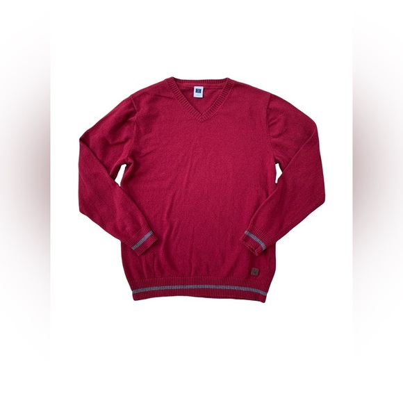 Janie and Jack Size 7 Maroon Sweater - Picture 1 of 5